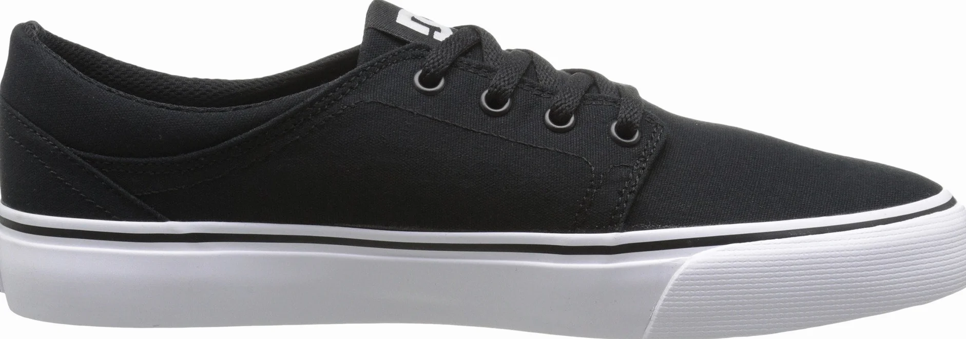DC Shoes Trase Tx Espadrilles Homme Noir Noir Blanc 44