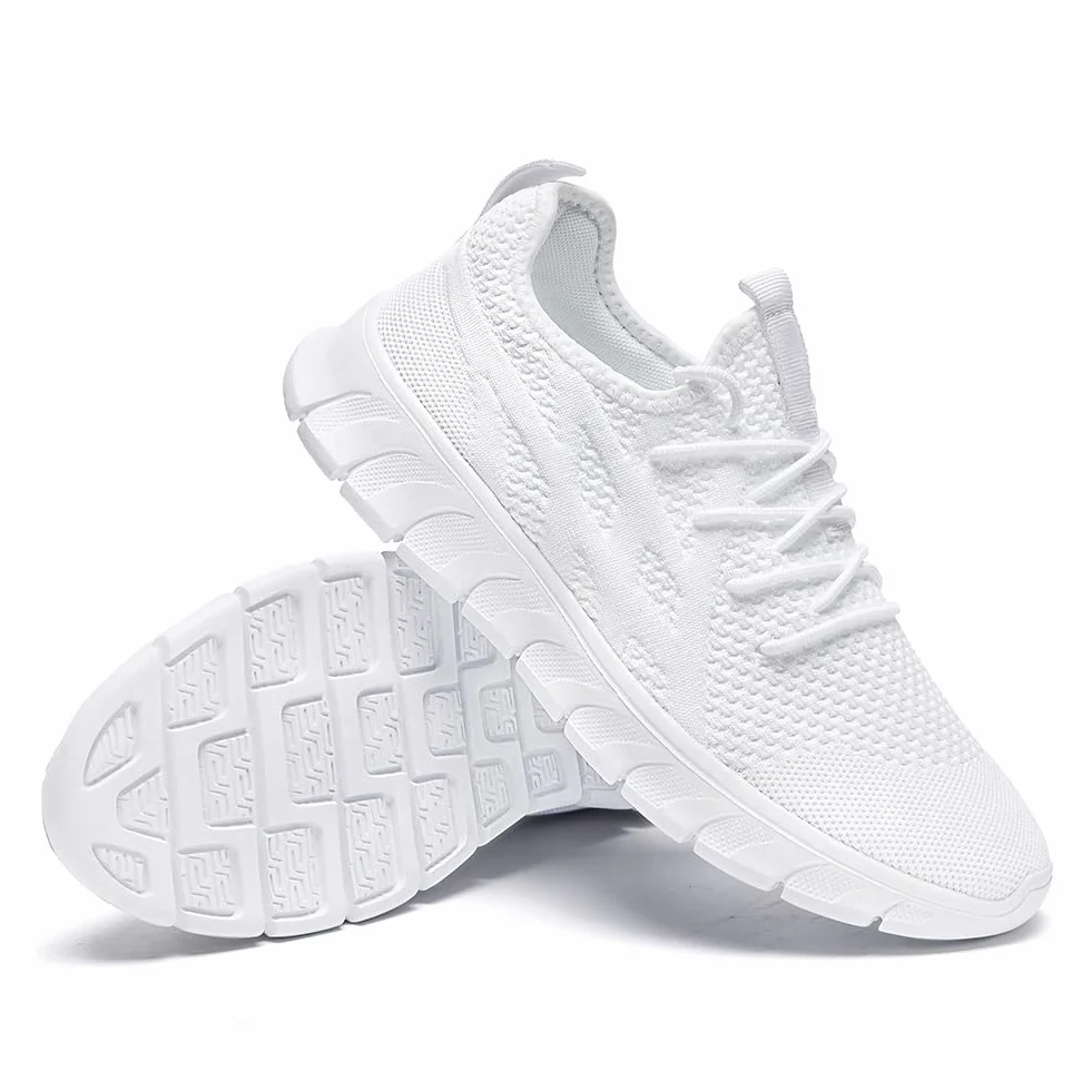 Chaussures de Course Hommes Léger Confortable Respirant Sneakers Fitness Jogging