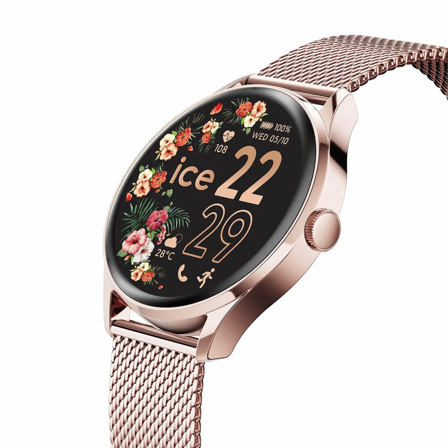 Ice-Watch Ice Smart 2.0 Montre connectée Ronde 1,20 Pouces