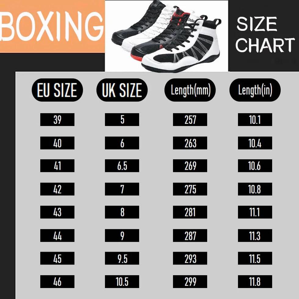 Chaussures de Boxe Professionnelles Respirantes Résistantes à l'Usure pour Hommes
