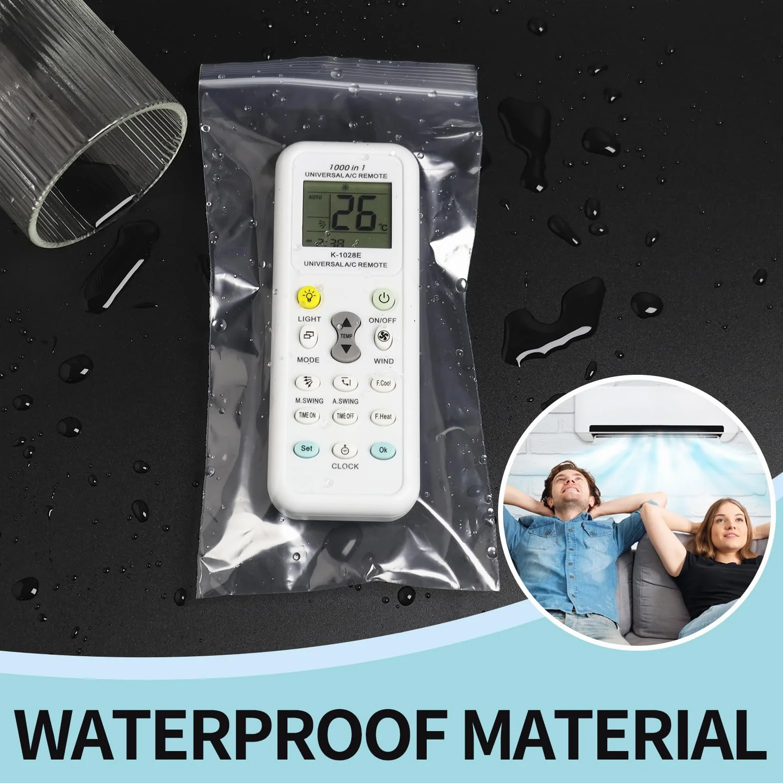 Sachets Plastiques Refermables Zip 10x20 cm Transparent 100 Pièces Sac Plastique Ziplock