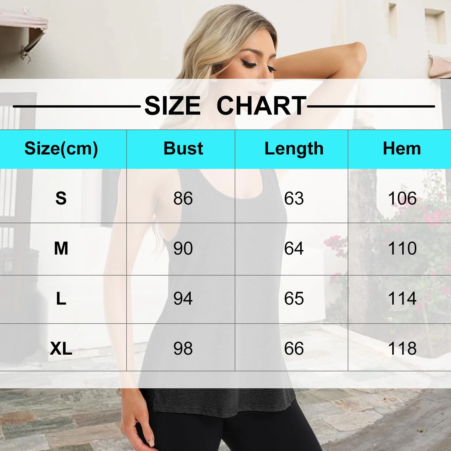 Superora Débardeur de Sport Femme Tank Top sans Manches pour Running Fitness