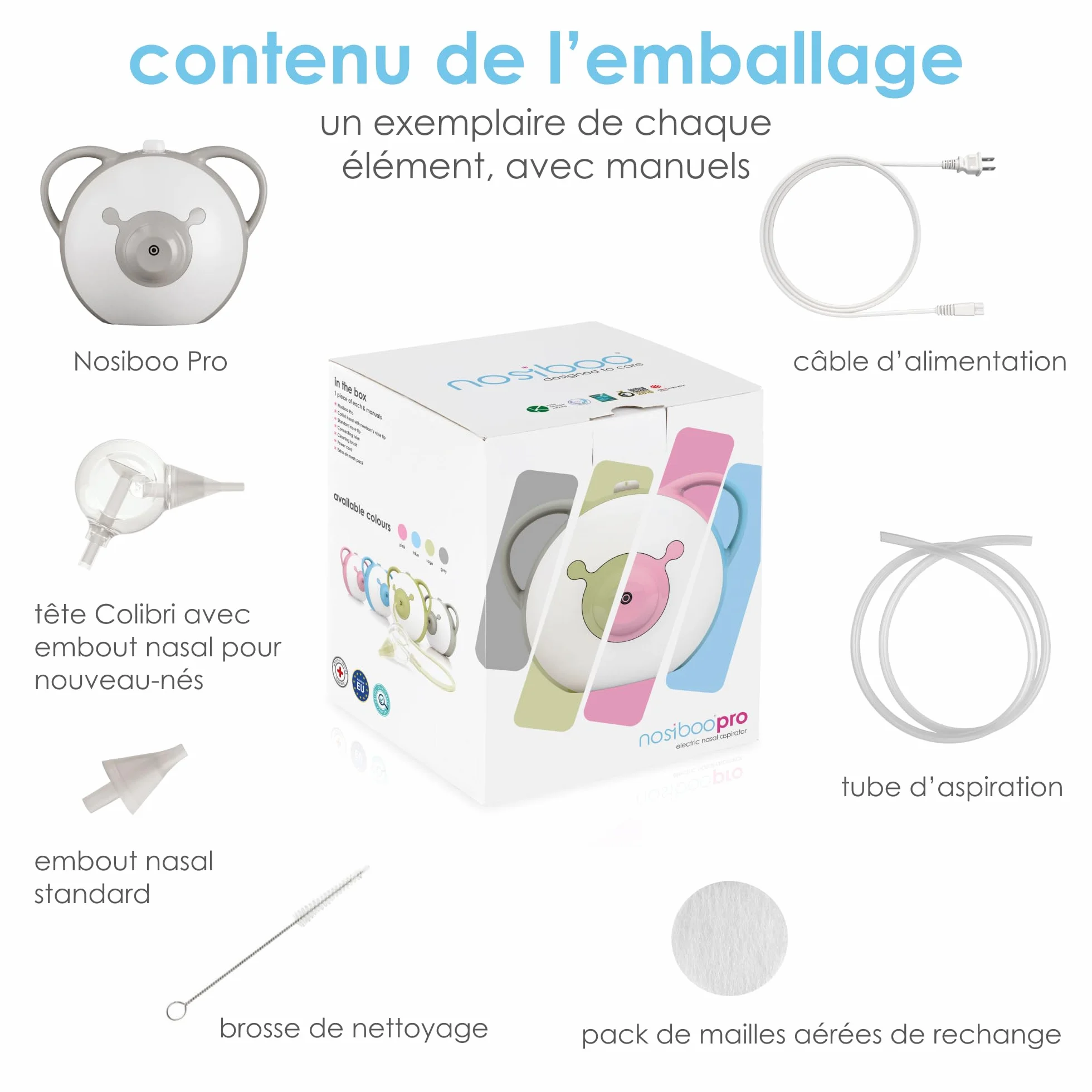 Nosiboo Pro Mouche Bébé Électrique