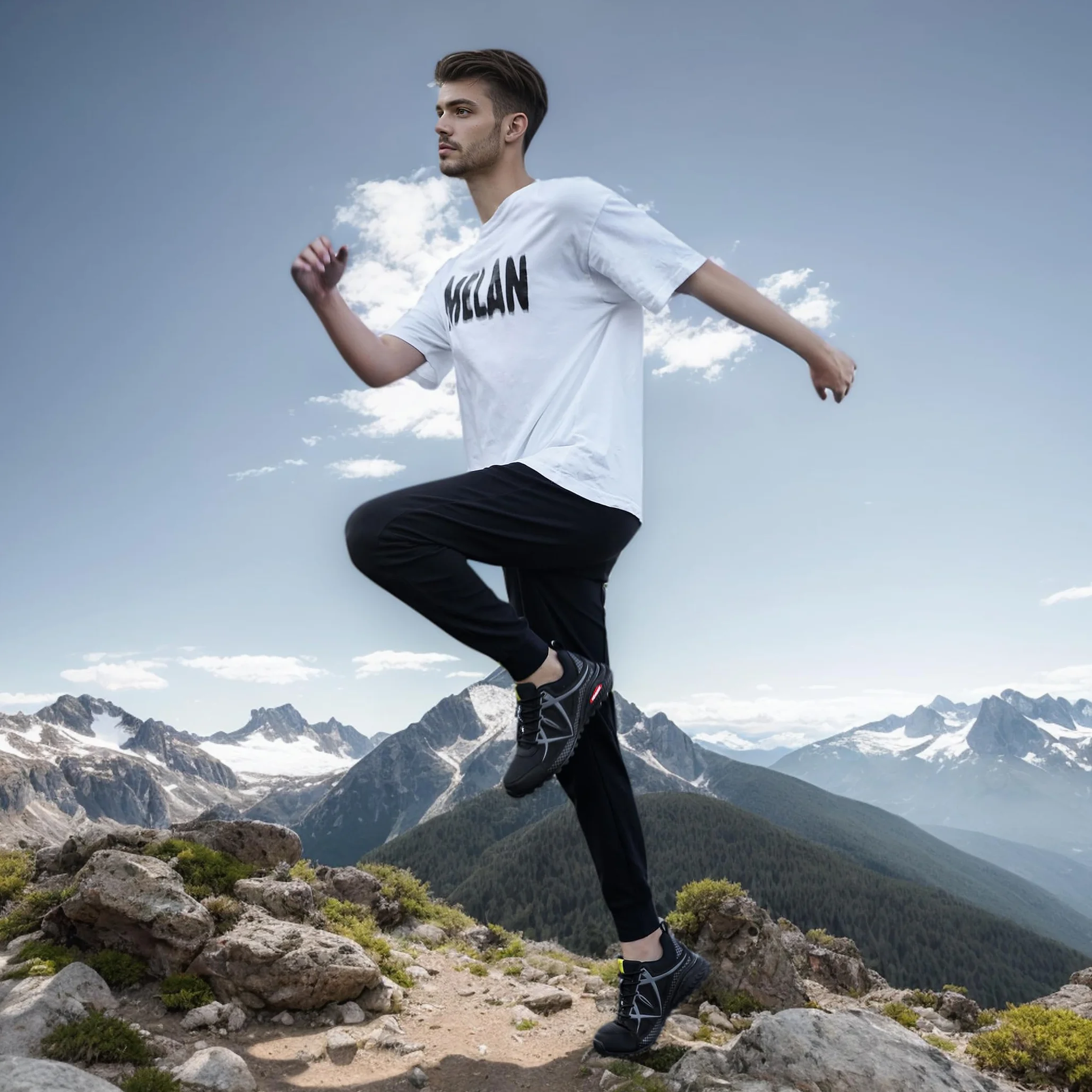 Chaussures Trail Homme Légères Respirantes Antidérapantes de Randonnée Outdoor Trekking