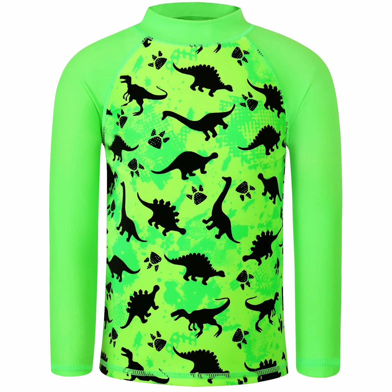 Ensemble Maillot de Bain Garçon 2 Pièces Anti-UV UPF 50+ Manches Longues Pantalon Long 3-12 Ans