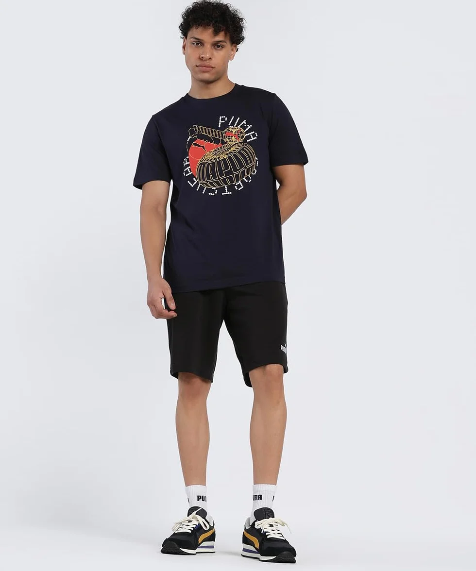 PUMA Men's Ess No. 1 Logo Shorts 10'' Knitted Shorts