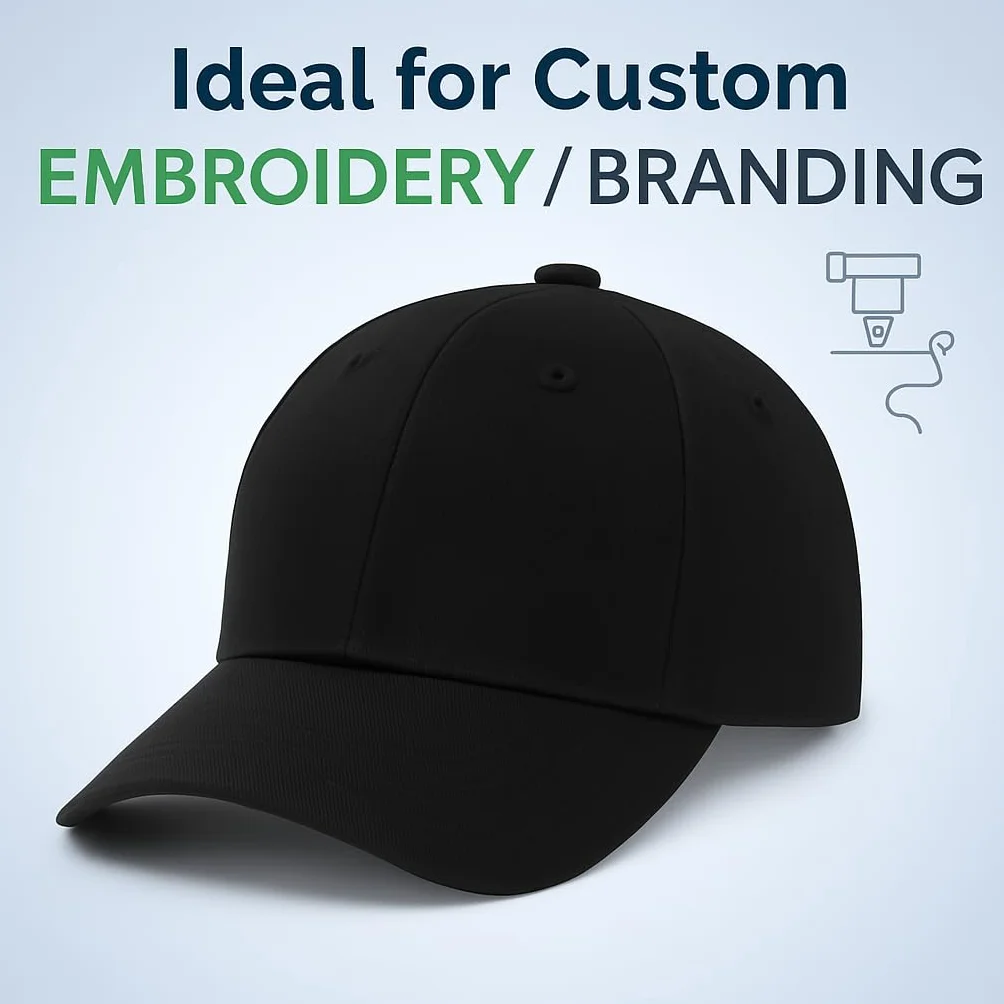 Casquette Baseball Snapback Couleur Unie Ajustable 6 Panneaux Taille Unique Golf Hat Motorcycle Trucker Cap