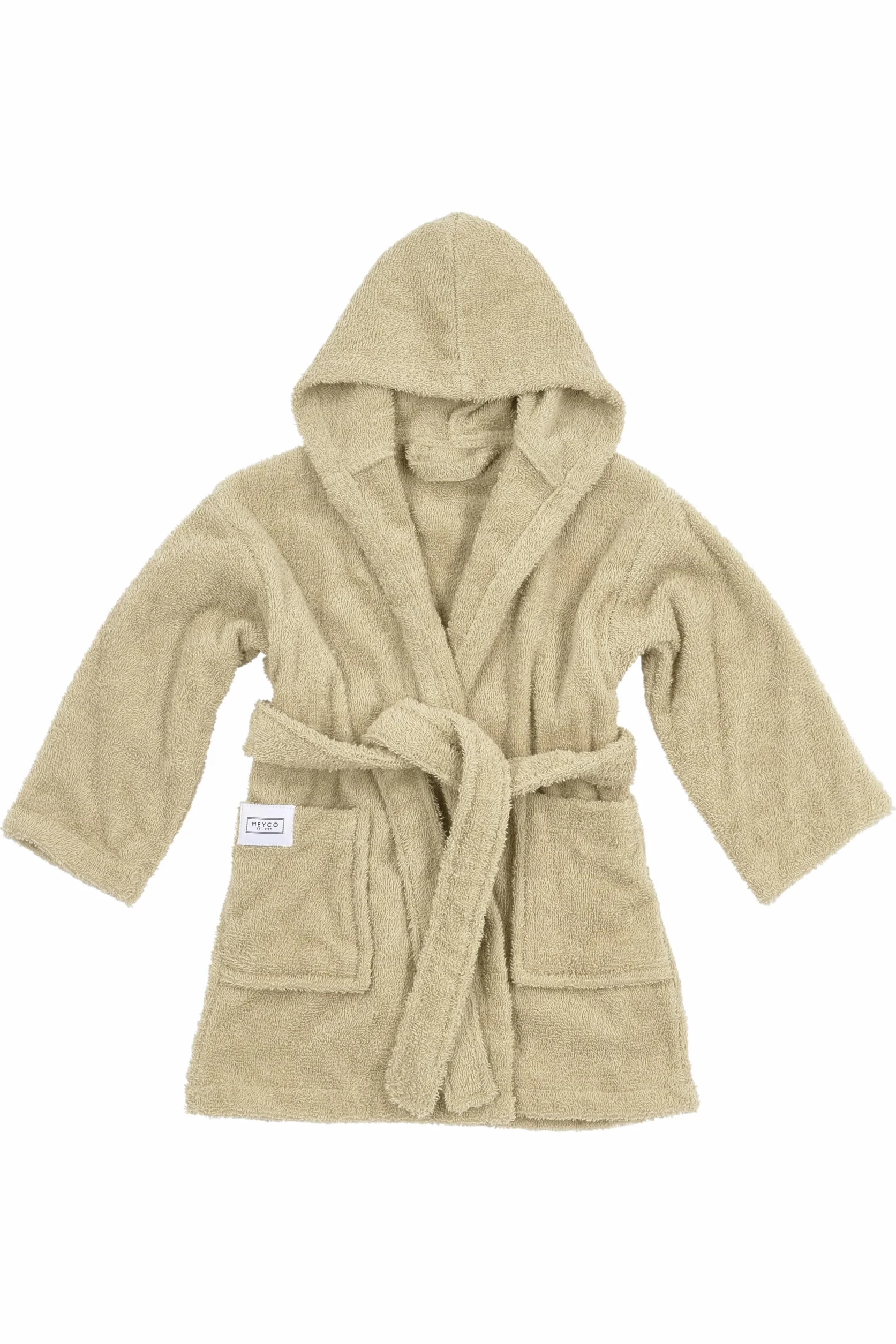 Meyco Baby Peignoir Enfant 100% Coton Taille 86/92 Sable