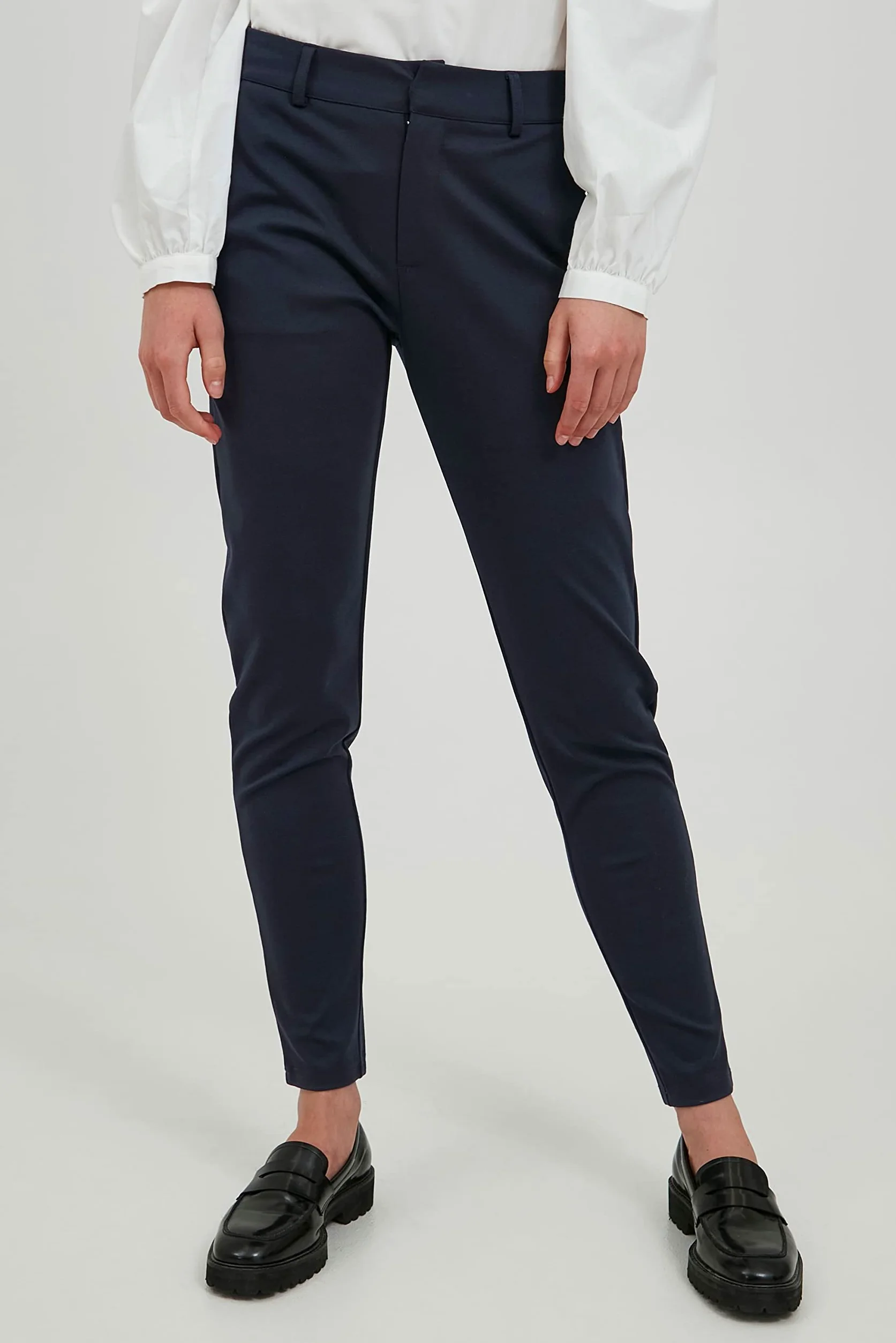 ICHI Ihkate Sus Office Pa - Pantalon d'affaires décontracté - Carotte - Femme