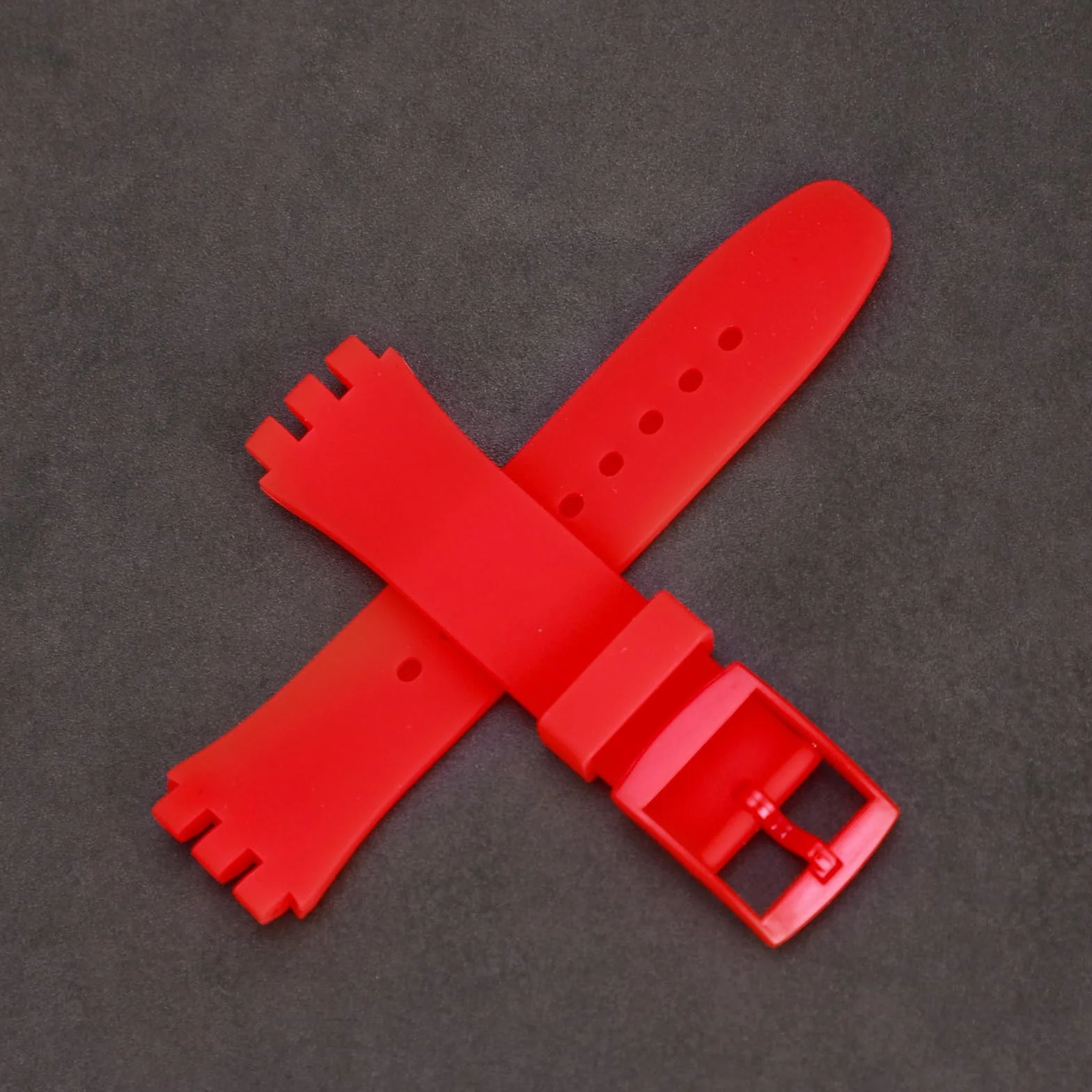 Bracelet de rechange en silicone pour montre Swatch