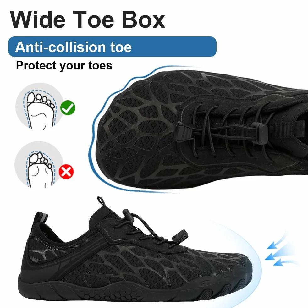Barefoot Shoes Homme Femme Chaussures Minimalistes Séchage Rapide Respirabilité Running Gym Training Fitness 36-46EU