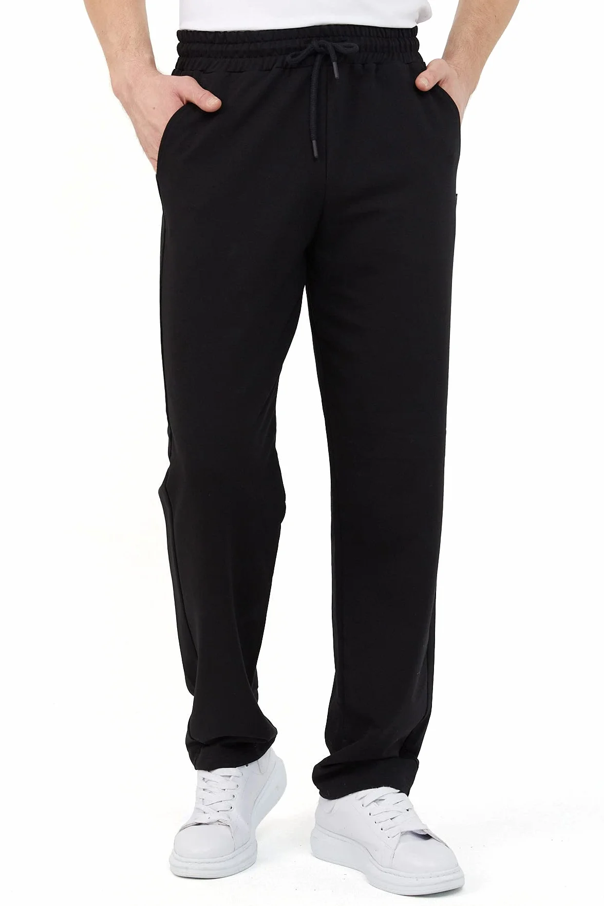 Comeor Pantalon de Jogging en Coton pour Homme - Joggers Long