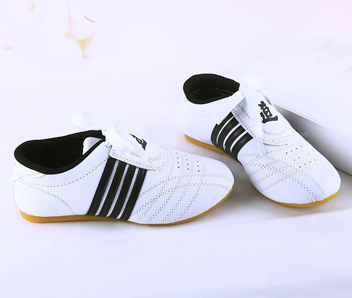 Chaussures de Taekwondo Arts Martiaux Semelle Souple Homme Femme Enfants