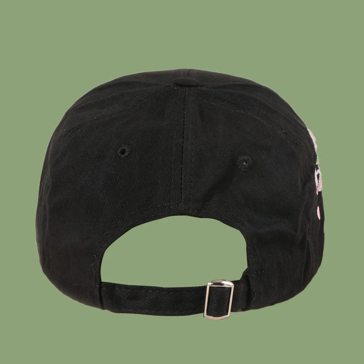 Casquette de Baseball Brodée Fleur du Prunier Chapeau Visière Réglable Sport Golf Anti-Soleil