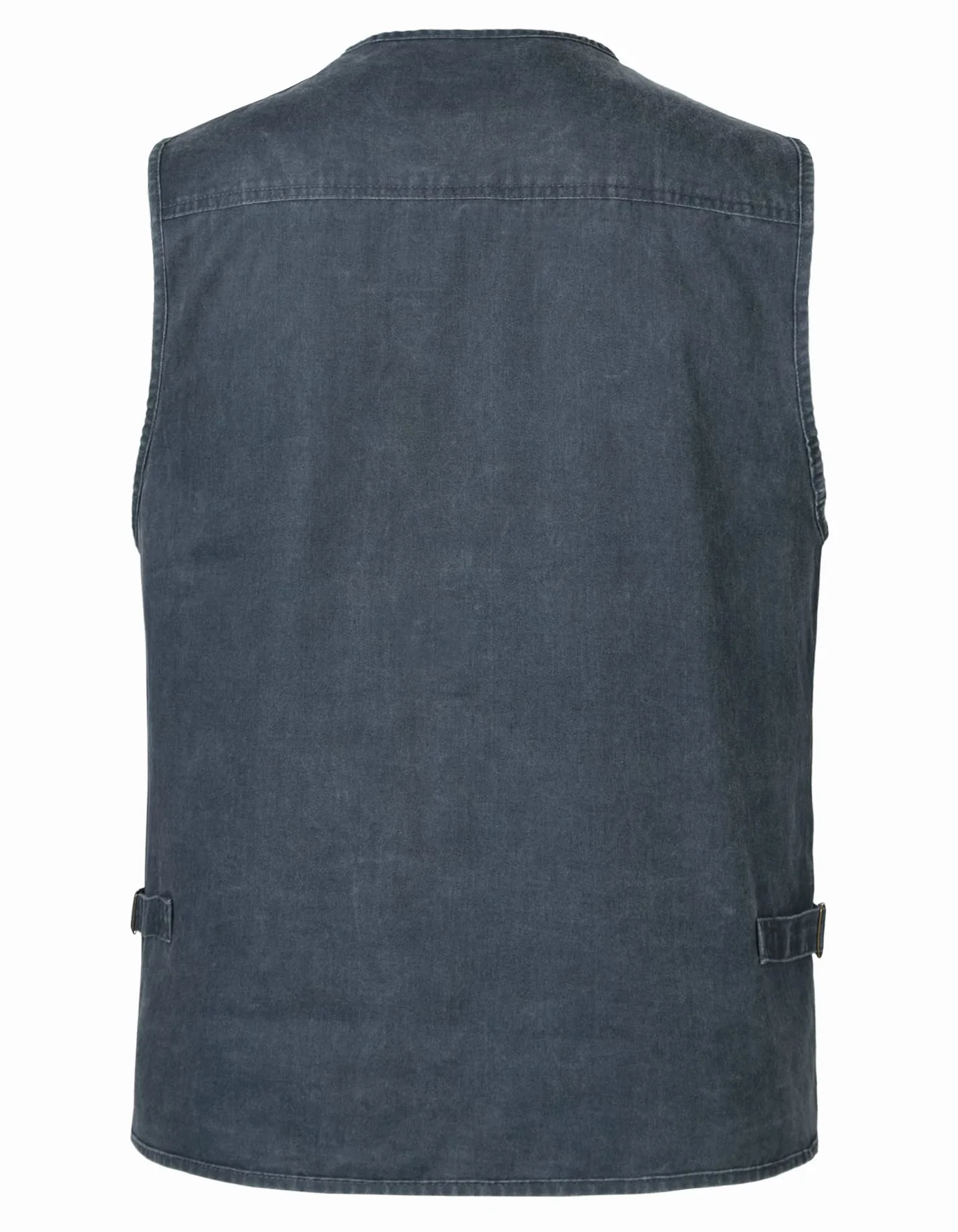 Gilet de Pêche Multi-Poches Veste sans Manches pour Photographe Chasse Plein Air