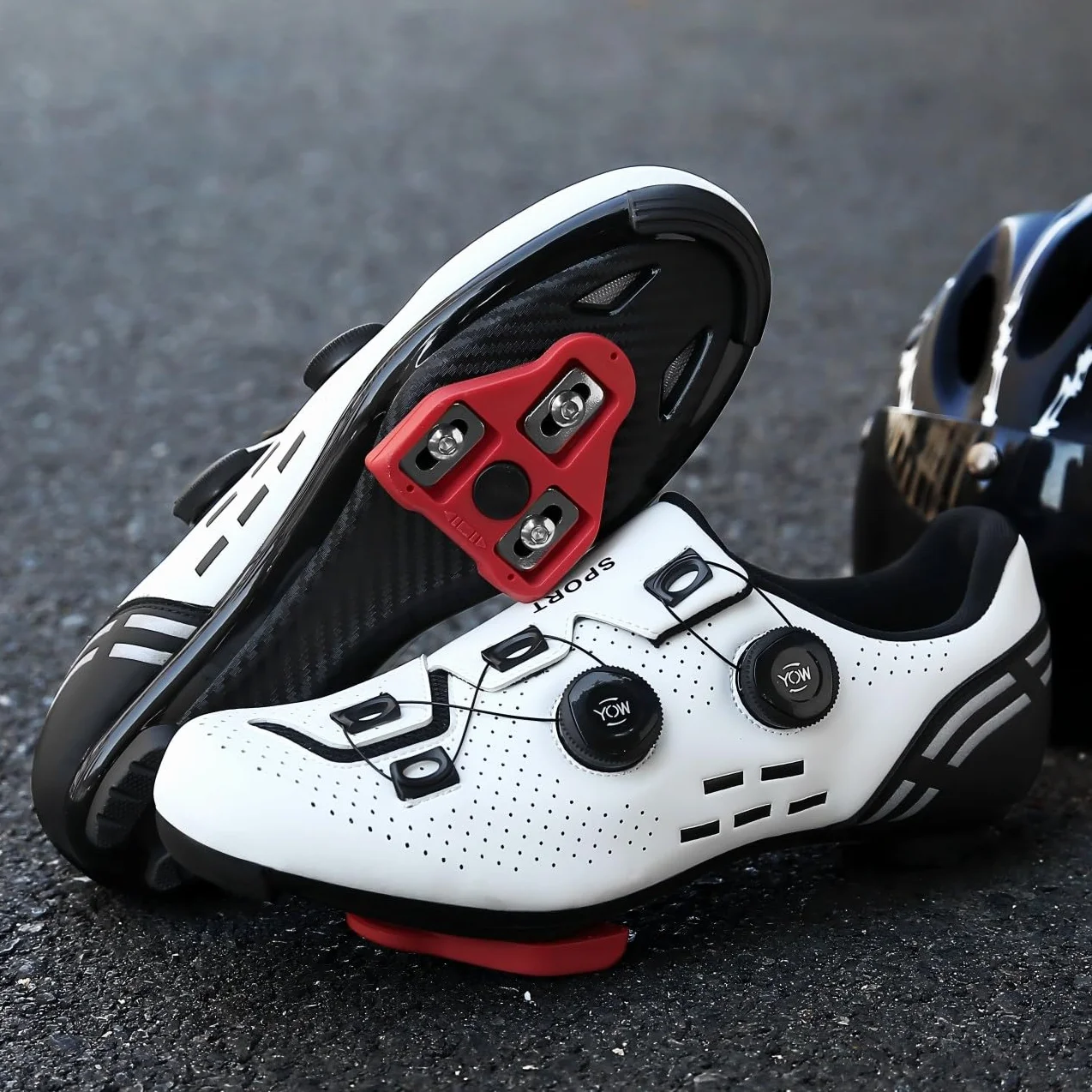 Chaussures de cyclisme SPD/SPD-SL Look Delta Système de clic compatibles Peloton Roadbike