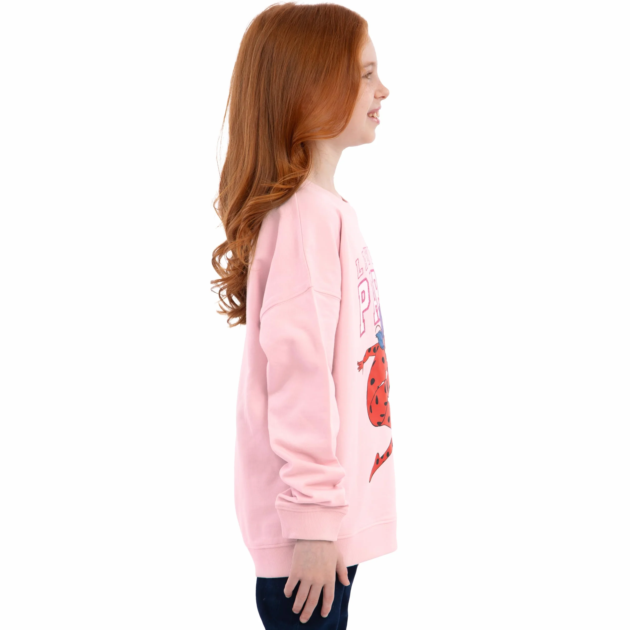 Miraculous Sweatshirt Fille, Pull Ladybug, Sweat Enfant Manches Longues