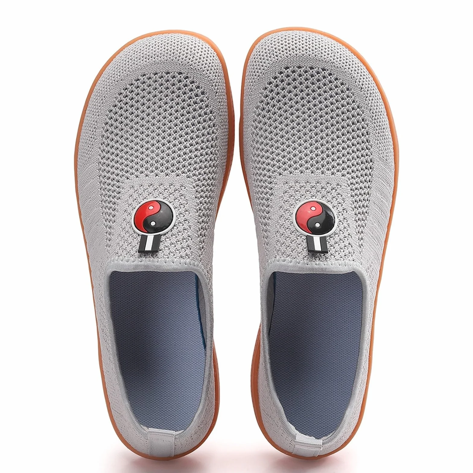 Chaussures De Tai Chi Maille Respirante Pieds Nus Entraînement Avec Semelle Antidérapante