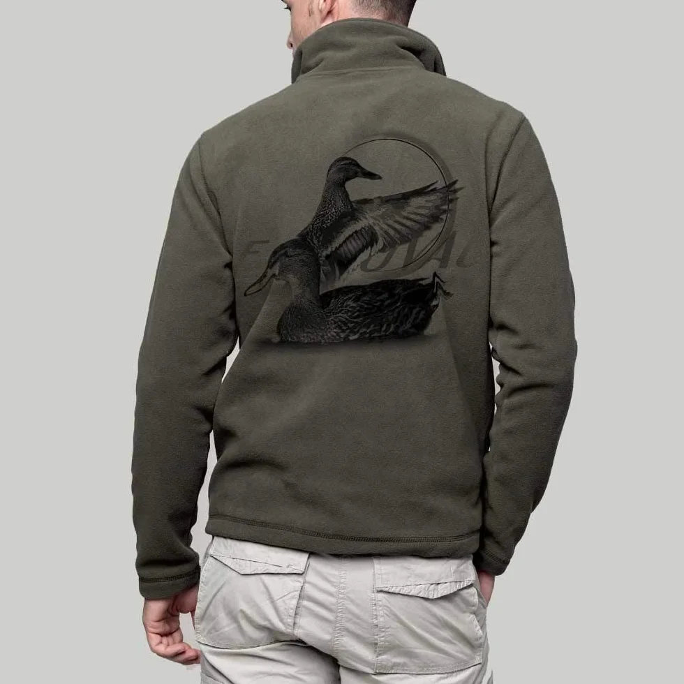 Veste Polaire Canard vêtement de Chasse personnalisé gibier