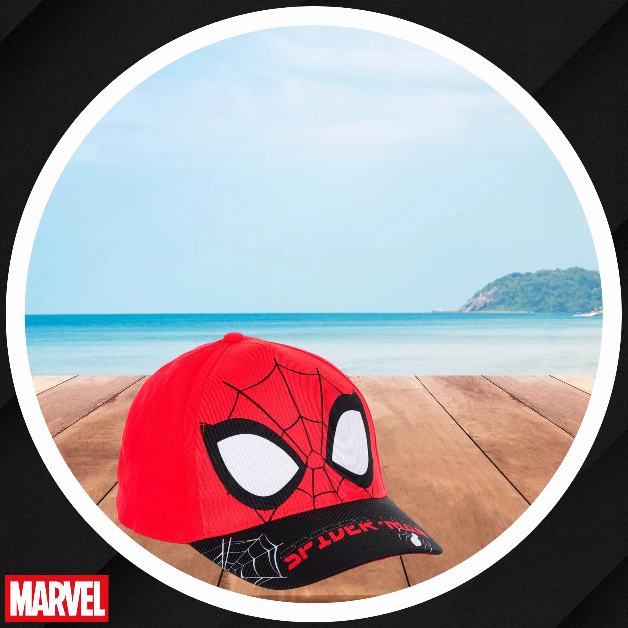 Marvel Spider-Man Casquette de Baseball Enfants Garçons Été