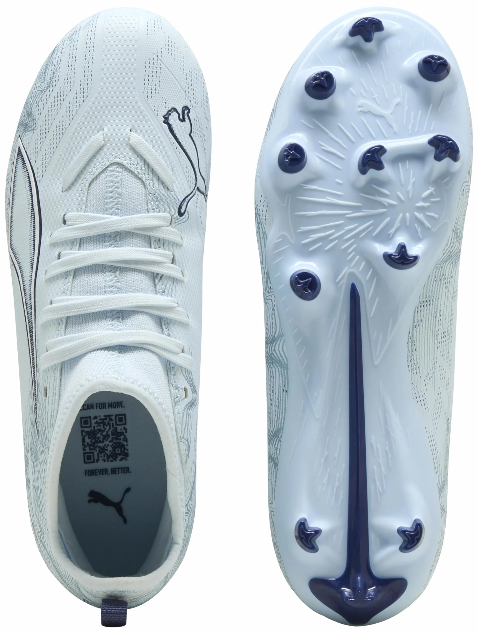 PUMA Chaussures de Football Ultra 6 Match FG/AG Enfant Adolescent