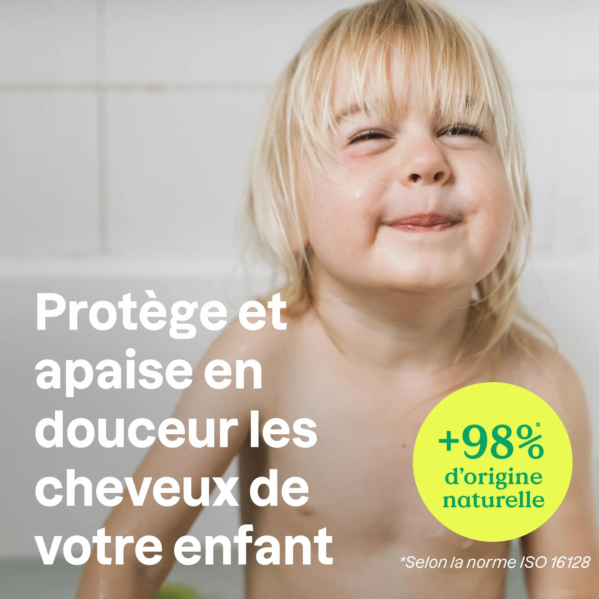 ATTITUDE Après-Shampooing Enfant Cheveux Secs Vanille & Poire 240 mL