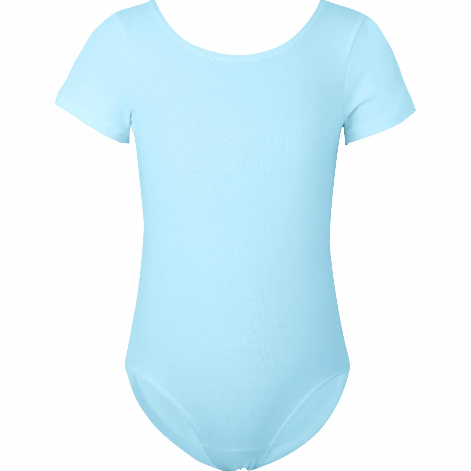 Justaucorps de Ballet Danse Classique Fille Coton Manches Courtes