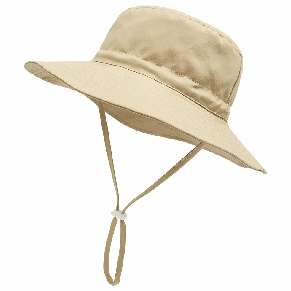 Chapeau de Soleil Bébé Enfant Large Bord Chapeau de Pêcheur Visière Fille Garçon