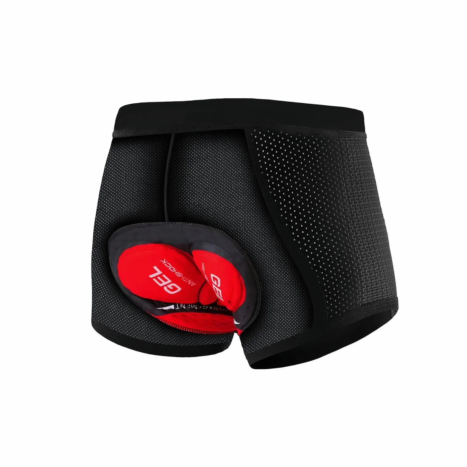 Cuissard Velo Homme 5D Rembourré Short Cycliste Respirant Antichoc VTT Séchage Rapide