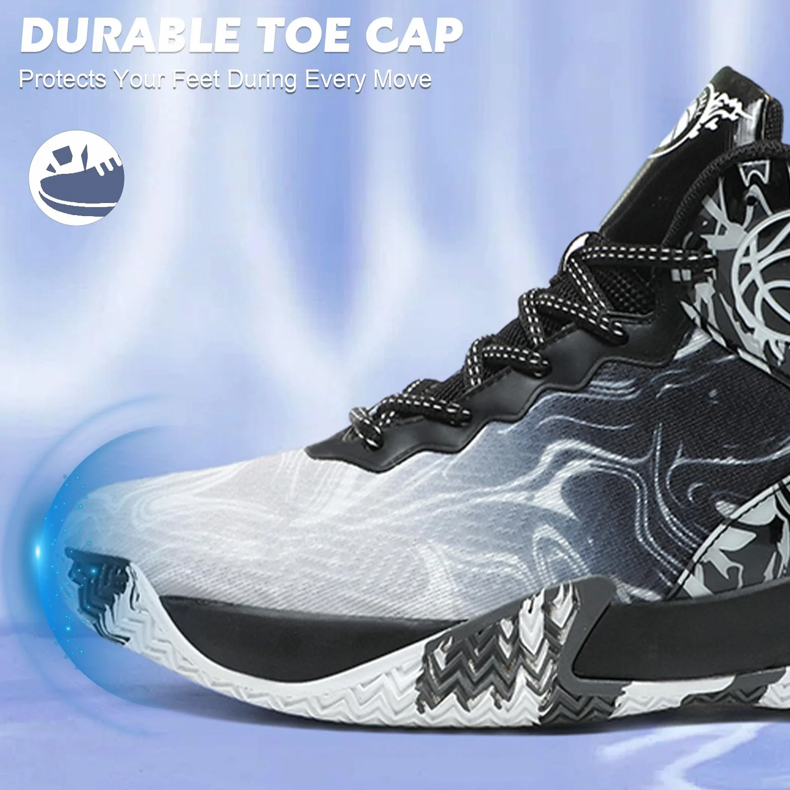 Chaussures de Basketball pour Hommes Antidérapantes Légères Respirantes