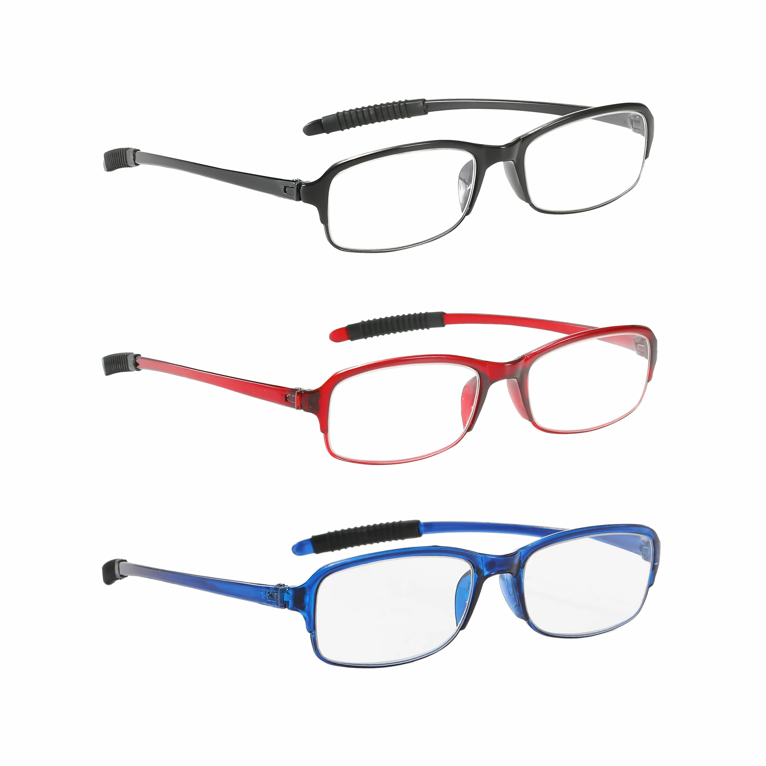 PROFLEX lunettes de lecture antichoc pack de 3 force +1,0 +1,5 +2,0 +2,5 +3,0 +3,5