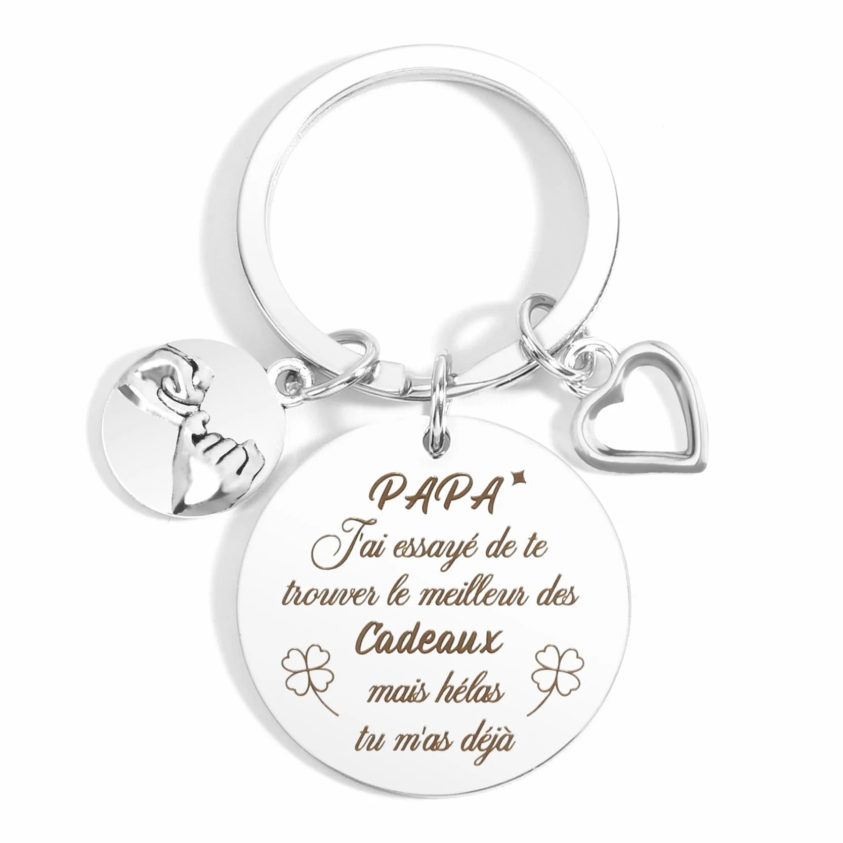 Porte Clef Papa Cadeau Fête Des Pères Idée Cadeau Anniversaire Papa