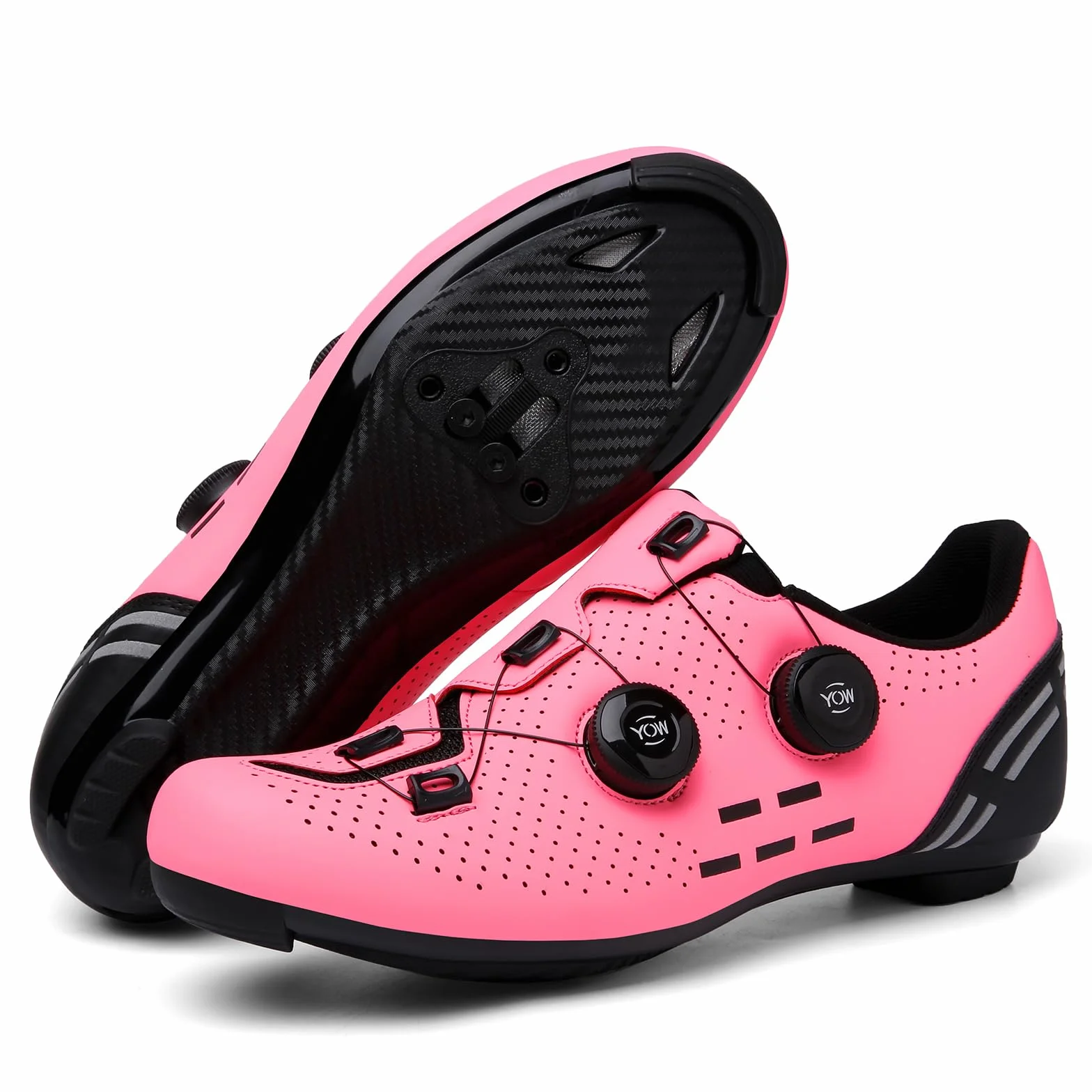 SDEQA Chaussures Cyclisme Femmes Route Look Delta SPD SPD-SL Vélo