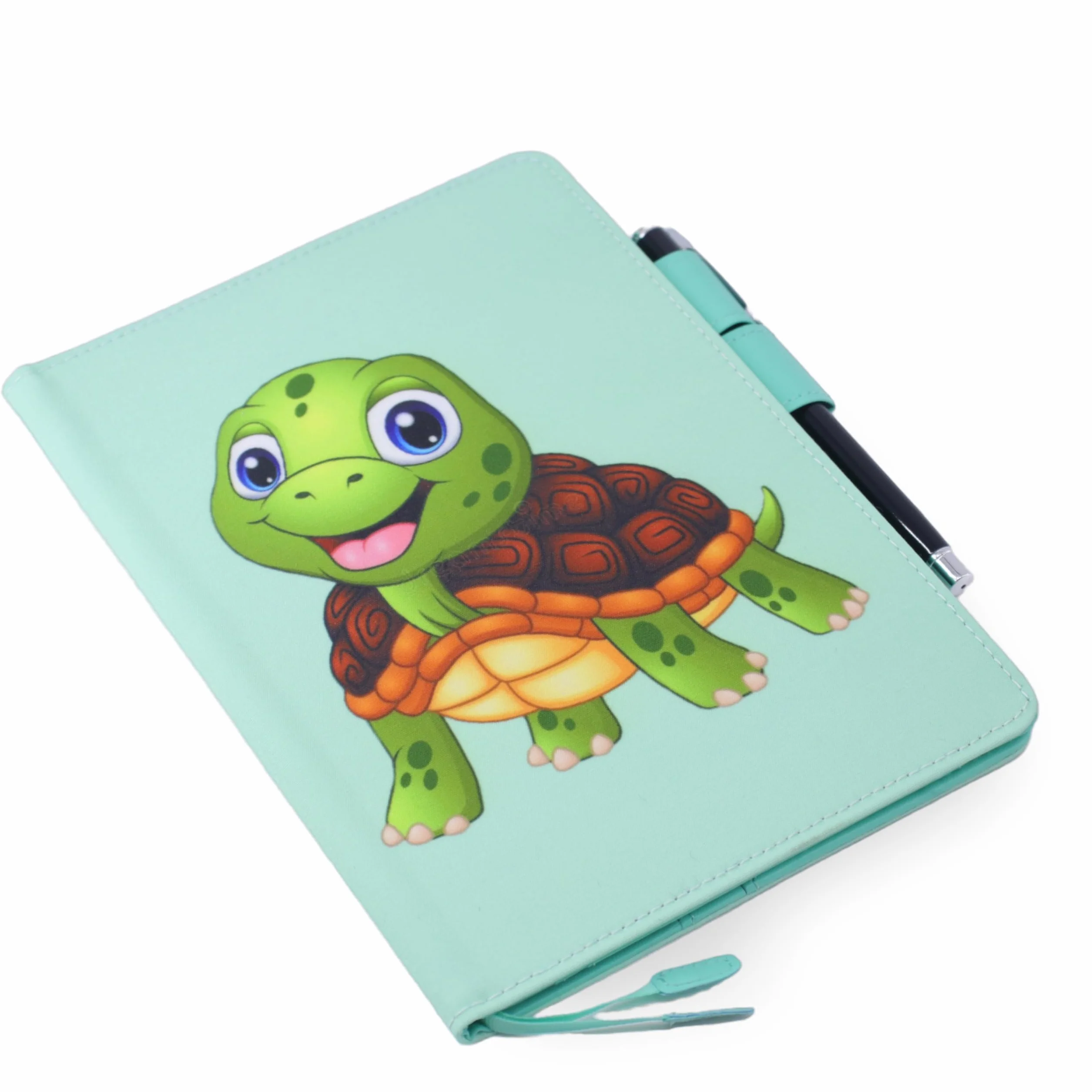 Protège Carnet De Santé Bébé Tortue Format A5 15x21 cm Rabats Ordonnances