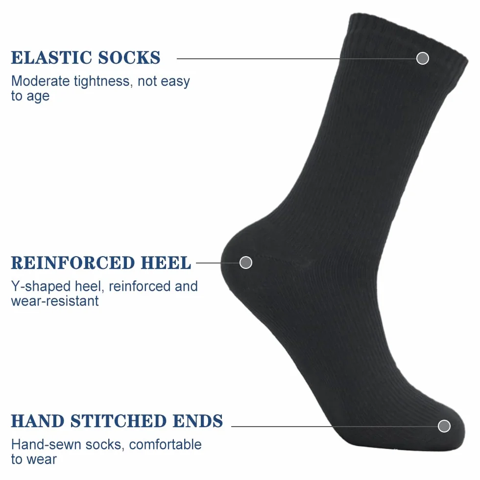 Chaussettes imperméables adultes respirantes chaudes ski randonnée cyclisme