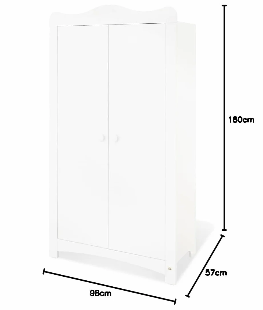 Pinolino Armoire Florentina blanc