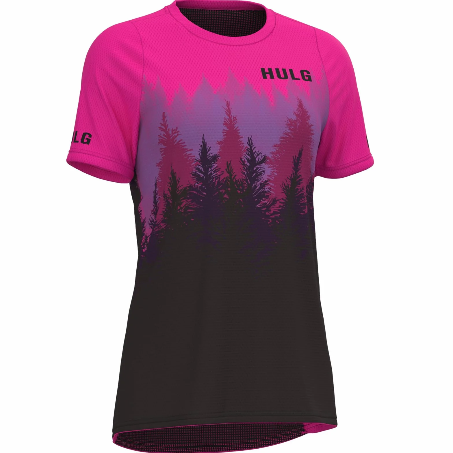 Maillot De Cyclisme Femme Manches Courtes VTT 100% Polyester Séchage Rapide Respirant