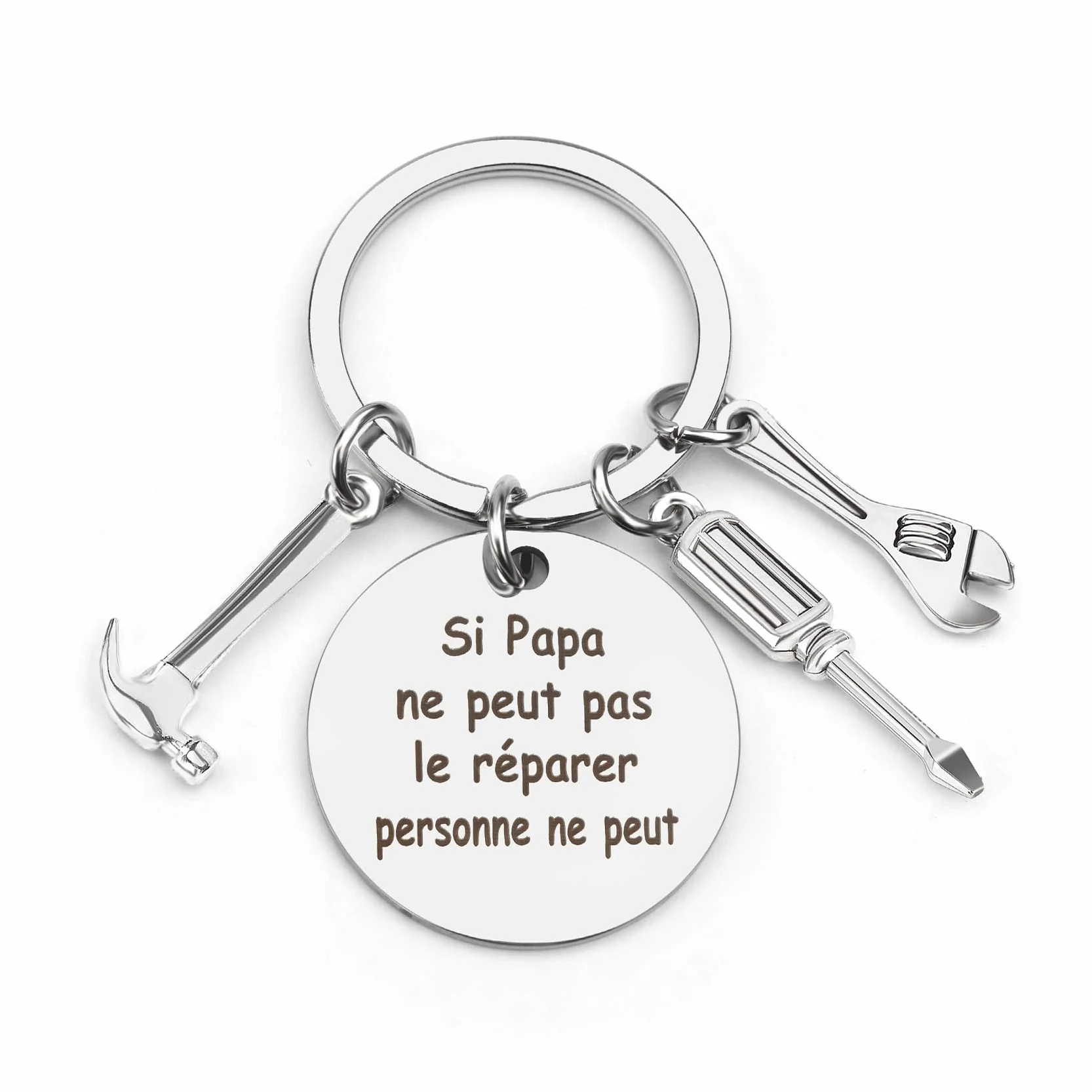 Porte Clef Papa Cadeau Anniversaire Original Utile Homme 40 ans 50 ans