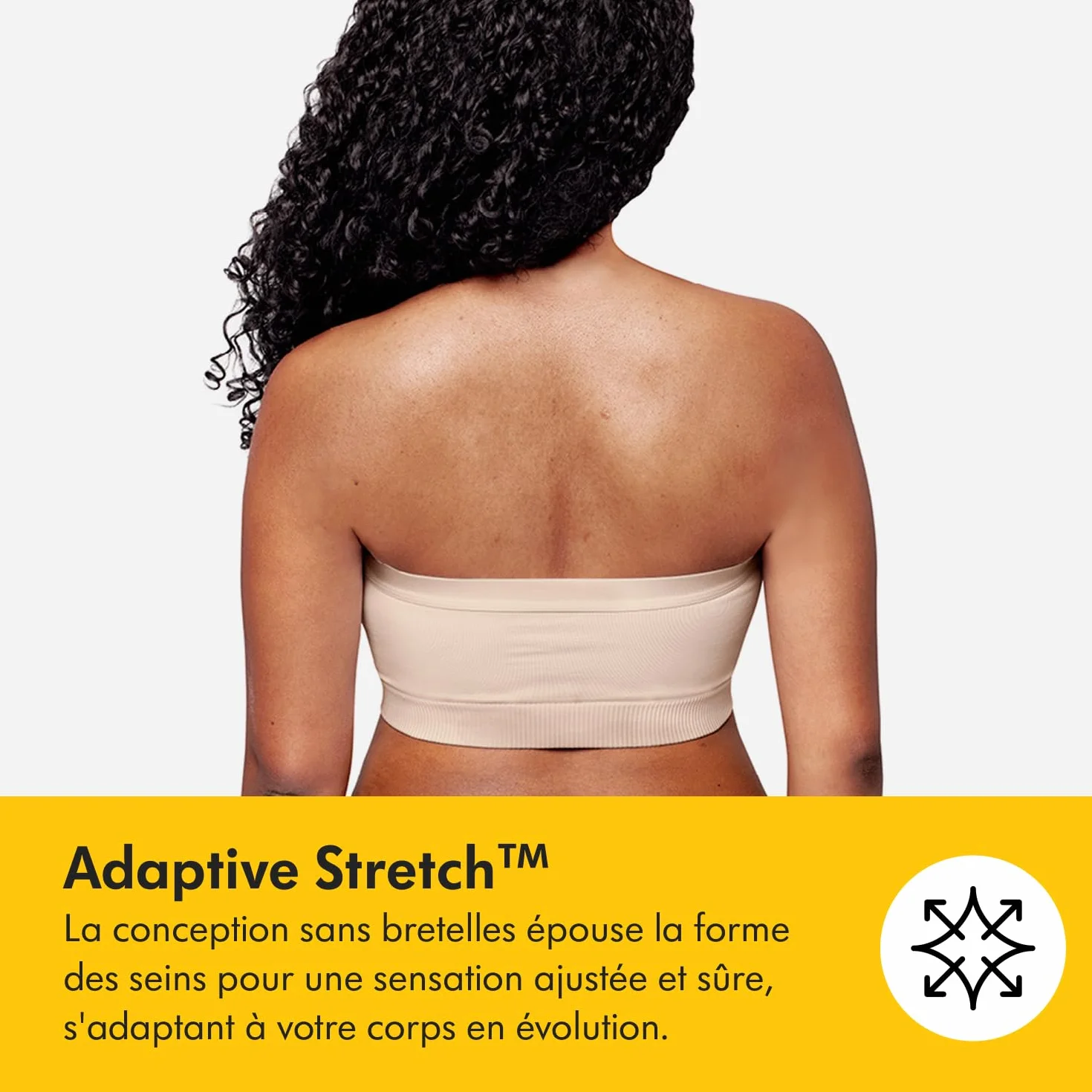 Medela soutien-gorge d'extraction Easy Expression mains libres avec matériau adaptatif stretch