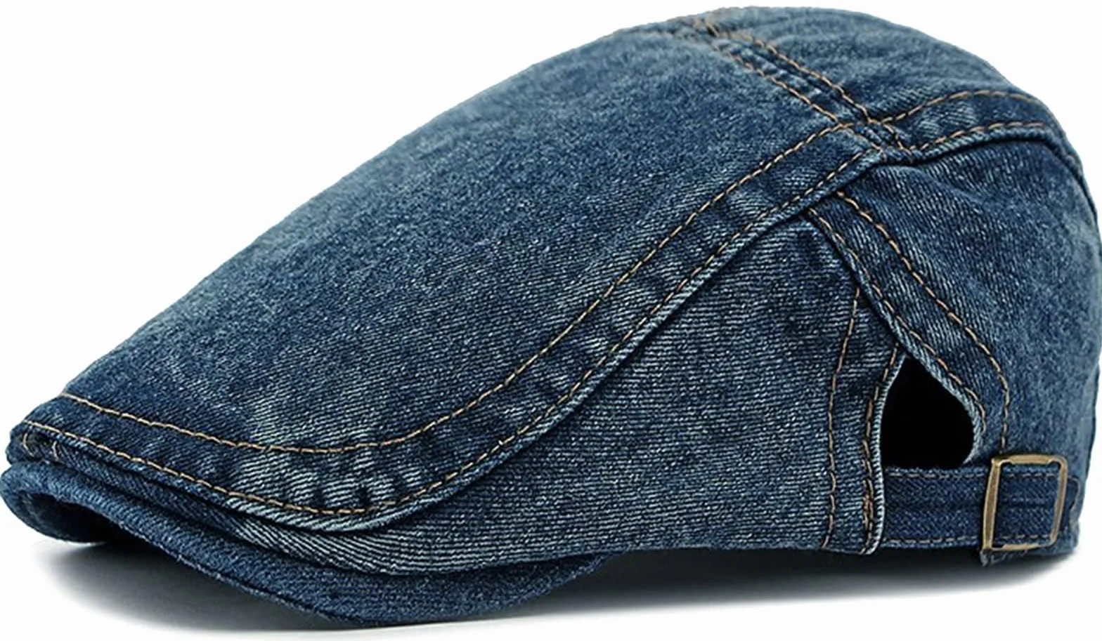 MCWTH Denim Casquette Béret Homme Vintage Ivy Chapeau