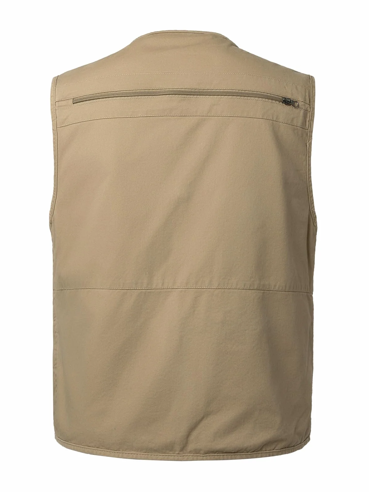 Gilet de Pêche Multipoches Léger Homme Veste Sans Manche pour Chasse Photographie