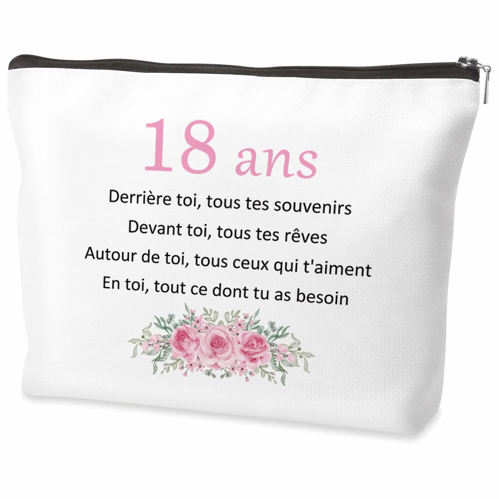 Trousse à Maquillage Cadeau 18 Ans Fille Anniversaire Femmes