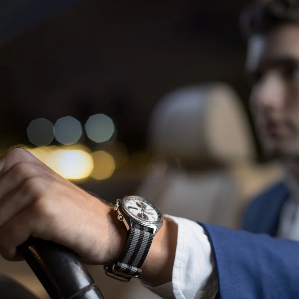 Bracelets de Montre Classiques en Nylon Style NATO Archer