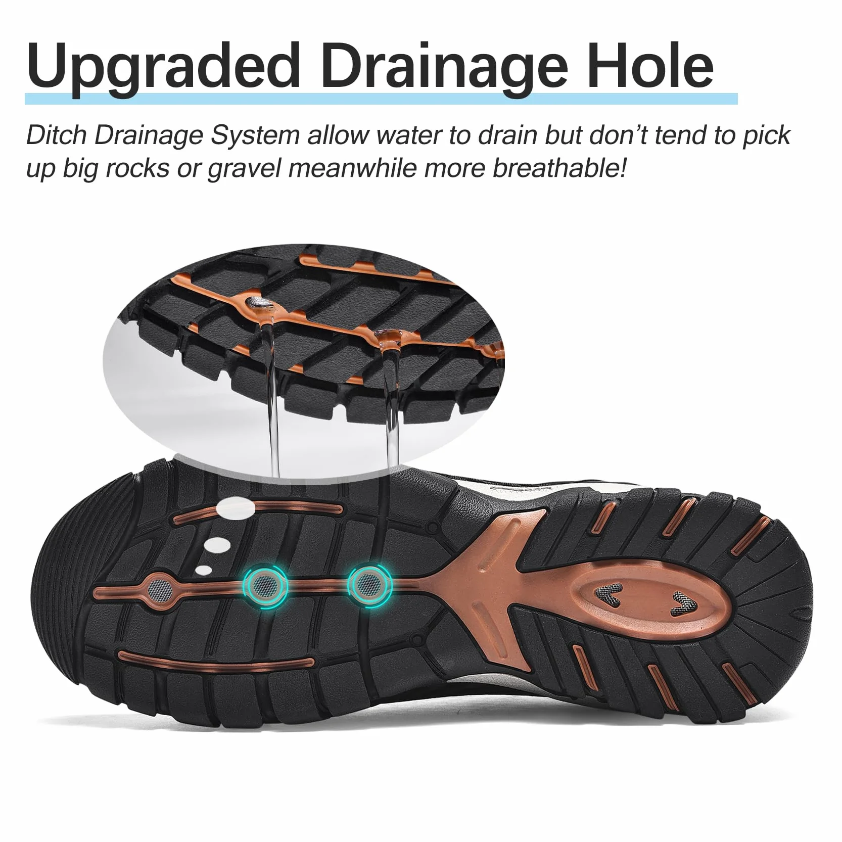 Chaussures d'Eau Hommes Aquatiques Plage Natation Séchage Rapide