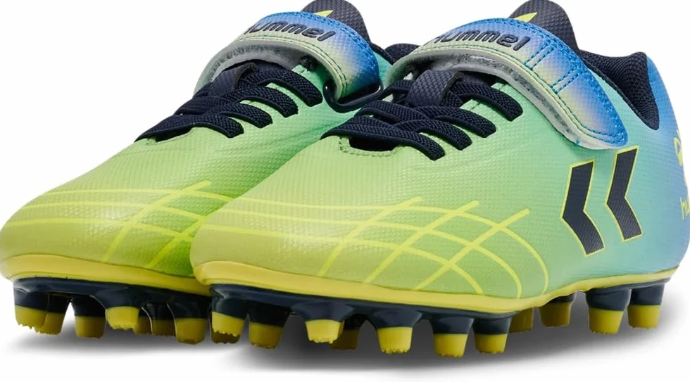 hummel Top Star F.G. JR Chaussures de Football Limeade Vert Citron 24 EU