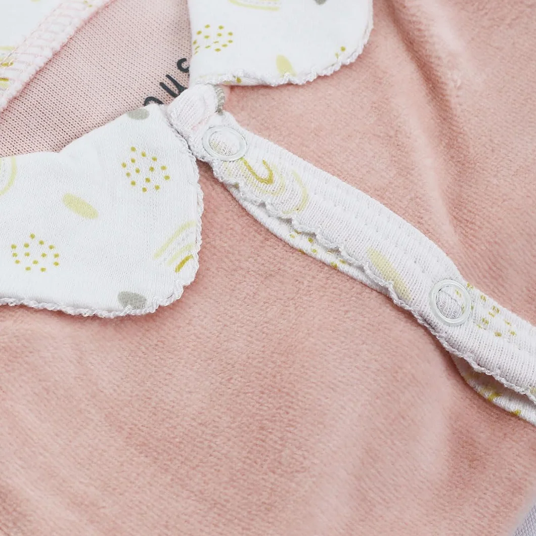 KINOUSSES Coffret Vêtements Bébé Velours Kit Naissance Nouveau-né Mixte Fille & Garçon