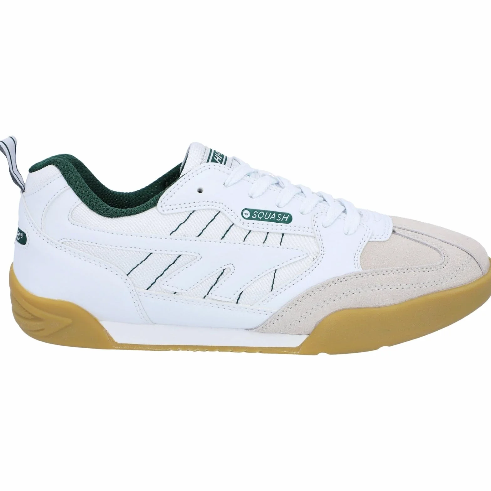 Hi-Tec Squash Classic Court Trainers Blanc Vert 011