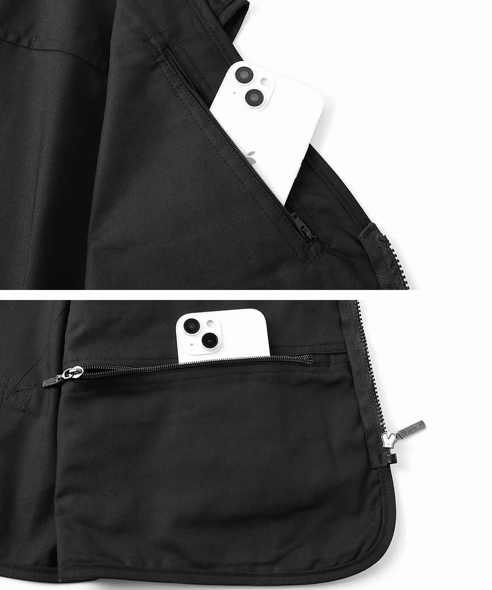 Gilet de Pêche Homme Léger Respirant Sans Manche avec Multi-Poche pour Pêche Camping Photographie Voyage