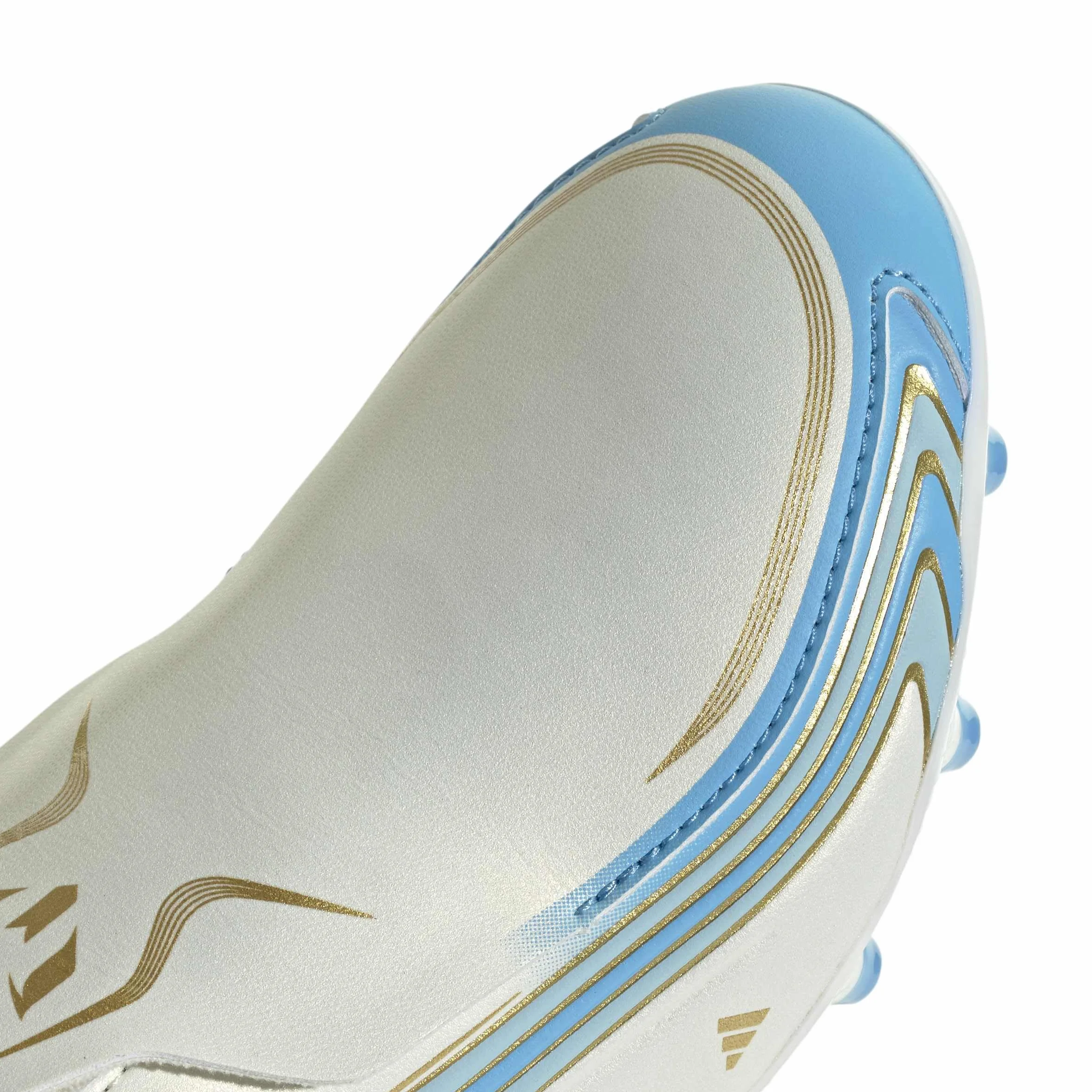 Adidas F50 Messi Chaussure de Football sans Lacets Terrain synthétique Enfants