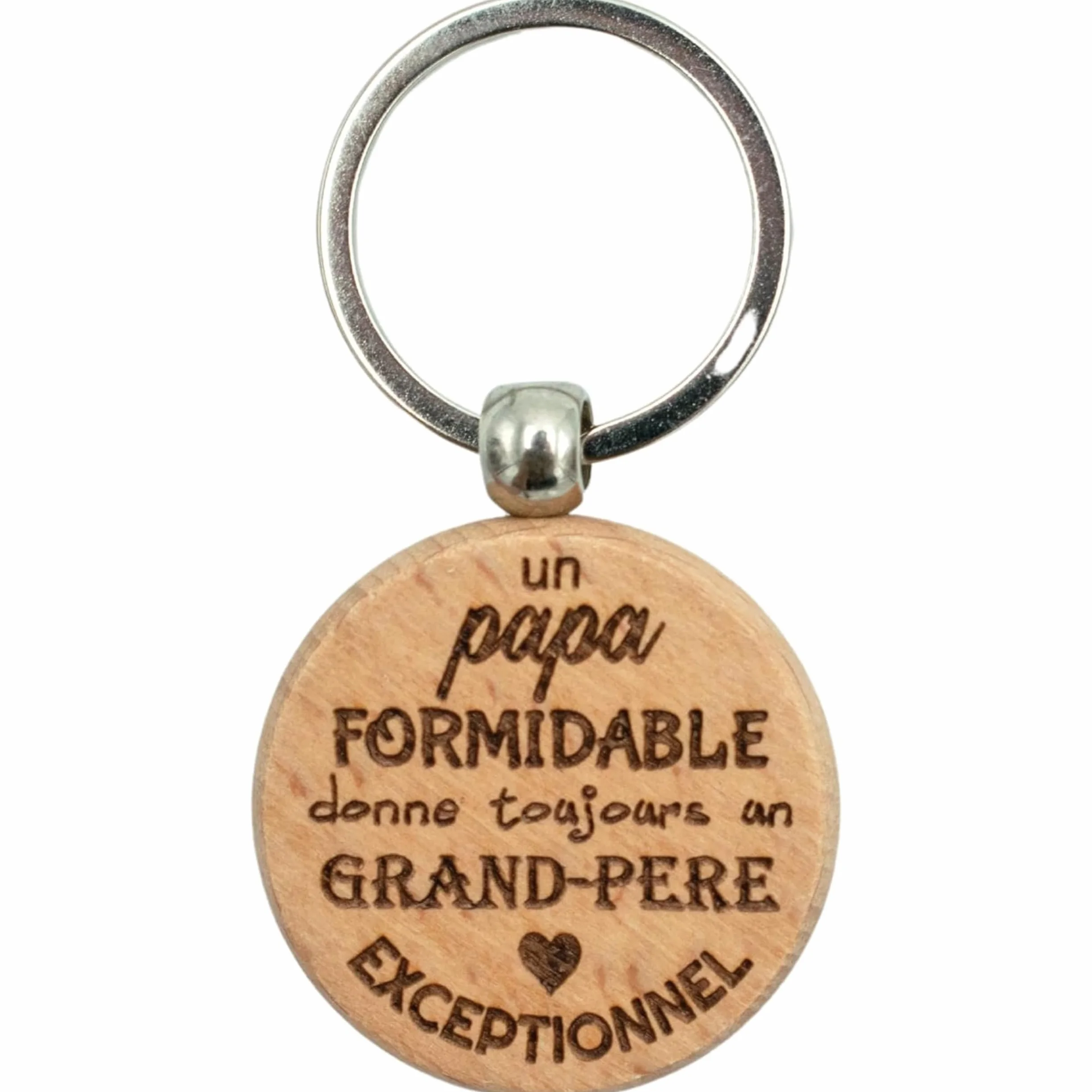 Ernestine Porte-clés Papi exceptionnel annonce grossesse naissance cadeau fête des grands-pères pères personnalisé papy anniversaire